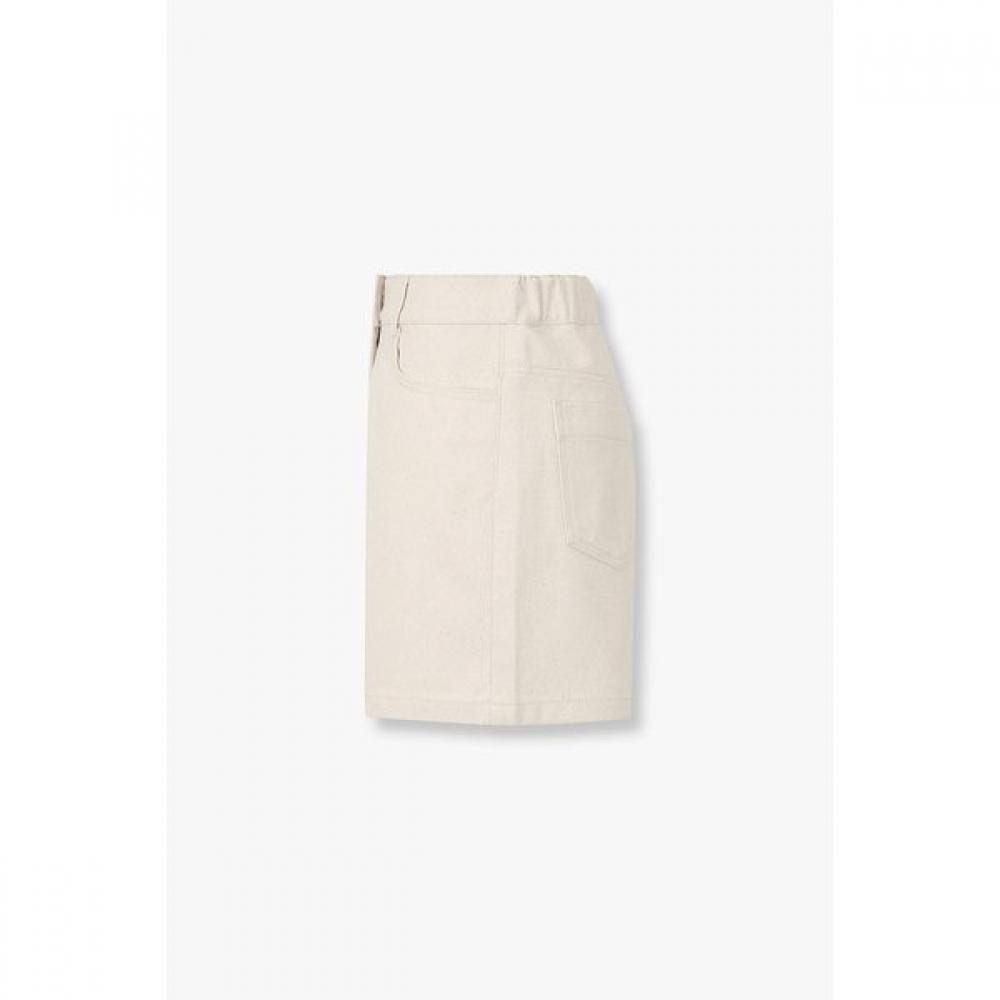 Studio Tomboy Denim Twill Backbanding Short Pants 9176262983