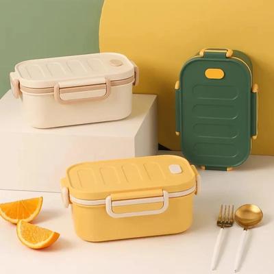 Double Layer Lunch Box Portable Compartment Bento Box Microwavable Food Container Picnic School Bento Lunchbox for Kids Children