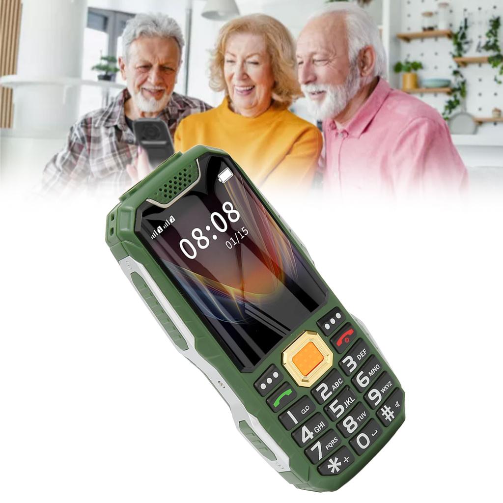 Big Button 2G Senior Cell Phone Dual SIM Card 2400mah Unlocked Cell Phone for Elderly