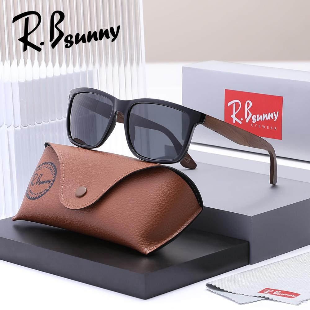 R.Bsunny Original Outdoor Sports Polarized Sunglasses Men Women UV400 Anti-Glare Driving Glasses Trendy Casual Luxury Vintage Eyewear