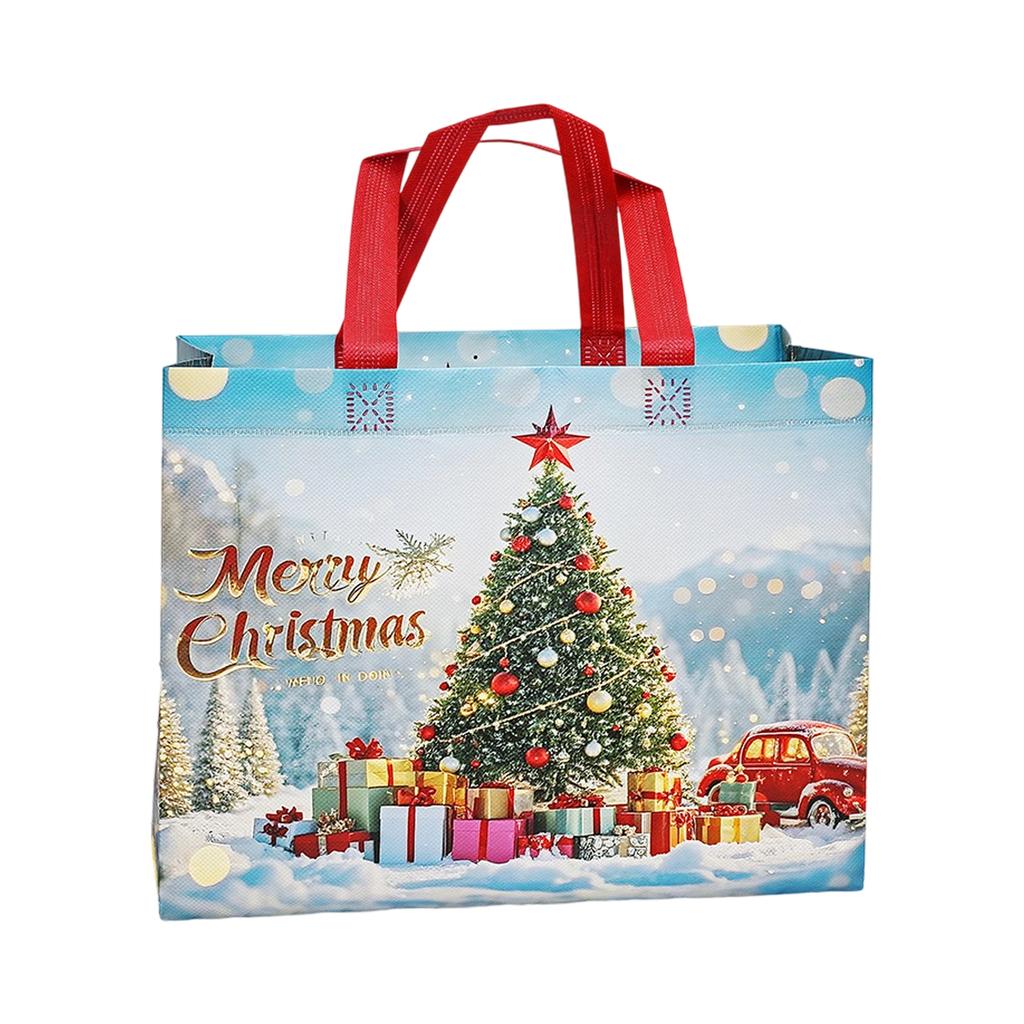 Christmas Non-woven Bags, Christmas Gift Bags, Tote Bags, Hot Presseds Three-dimensional Bags, Advertising Shopping Bags