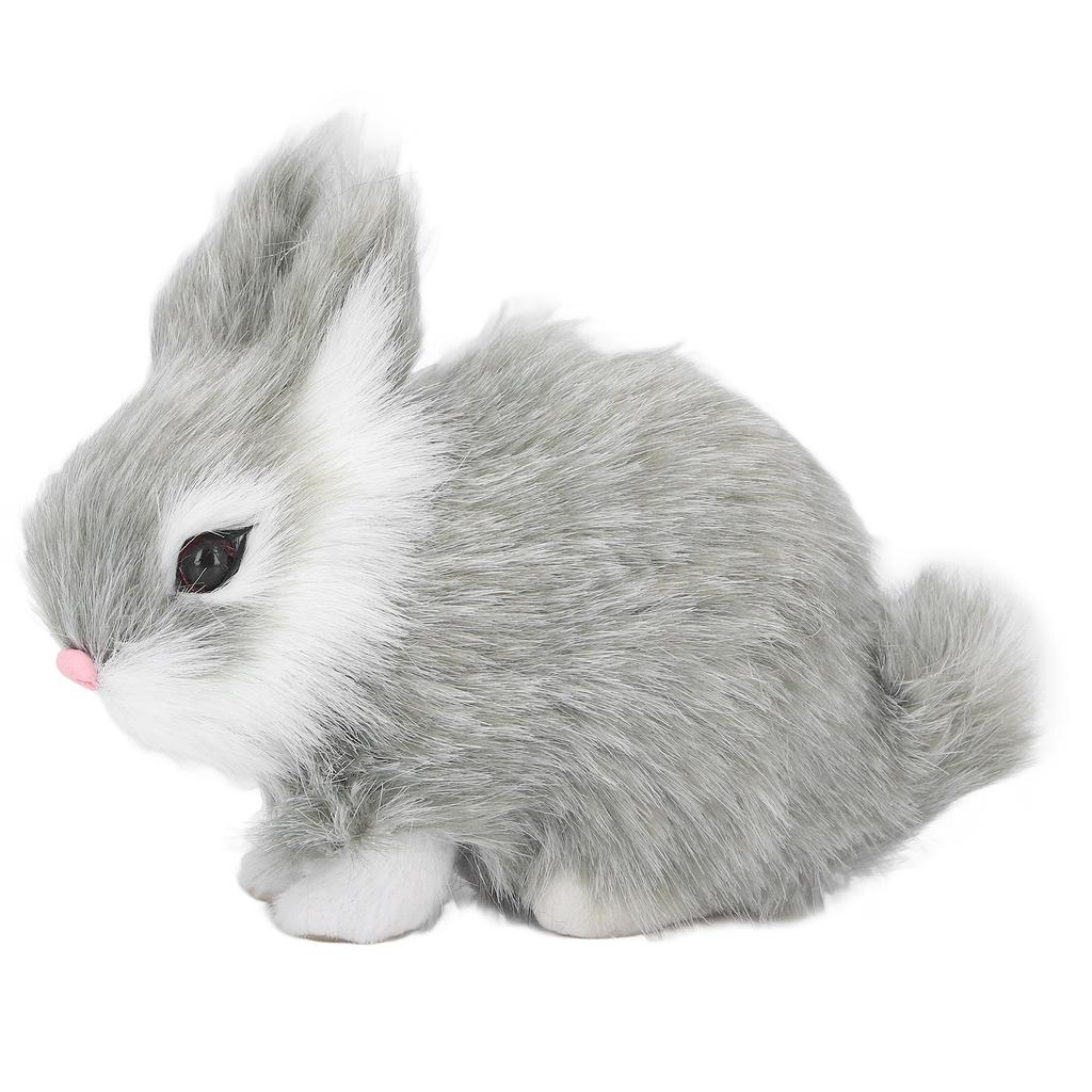 Iepurași de pluș în miniatură Material de pluș plastic Moale Confortabil Durabil Iepurași Păpușă umplută pentru