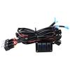 Kit de faisceau de câblage pour barre lumineuse LED 12V 16AWG pour voitures, bateaux, VTT, camions
