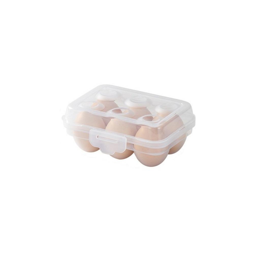 Plastic Refrigerator Egg Organizer 6/15/24 Grids Eggs Case Multipurpose Egg Protector  for Kitchen
