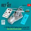 Reskit Block Cockpit Basic Version Plastic Model Parts 1/48 F-16C 50/52 (for Kinetic) RSKU48-0432