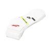 Nike NIKE Men's And Women's Socks, Sweat-Wicking Breathable Sports Socks, Short Socks Three-Pair Pack DX5074-101 White M