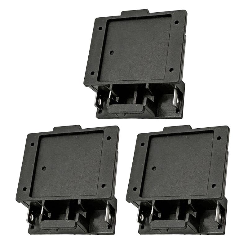 Durability 3Prong Copper Plugs Lithium Batteries Terminals Adapters For Lithiums Power Equipment And Professional Use