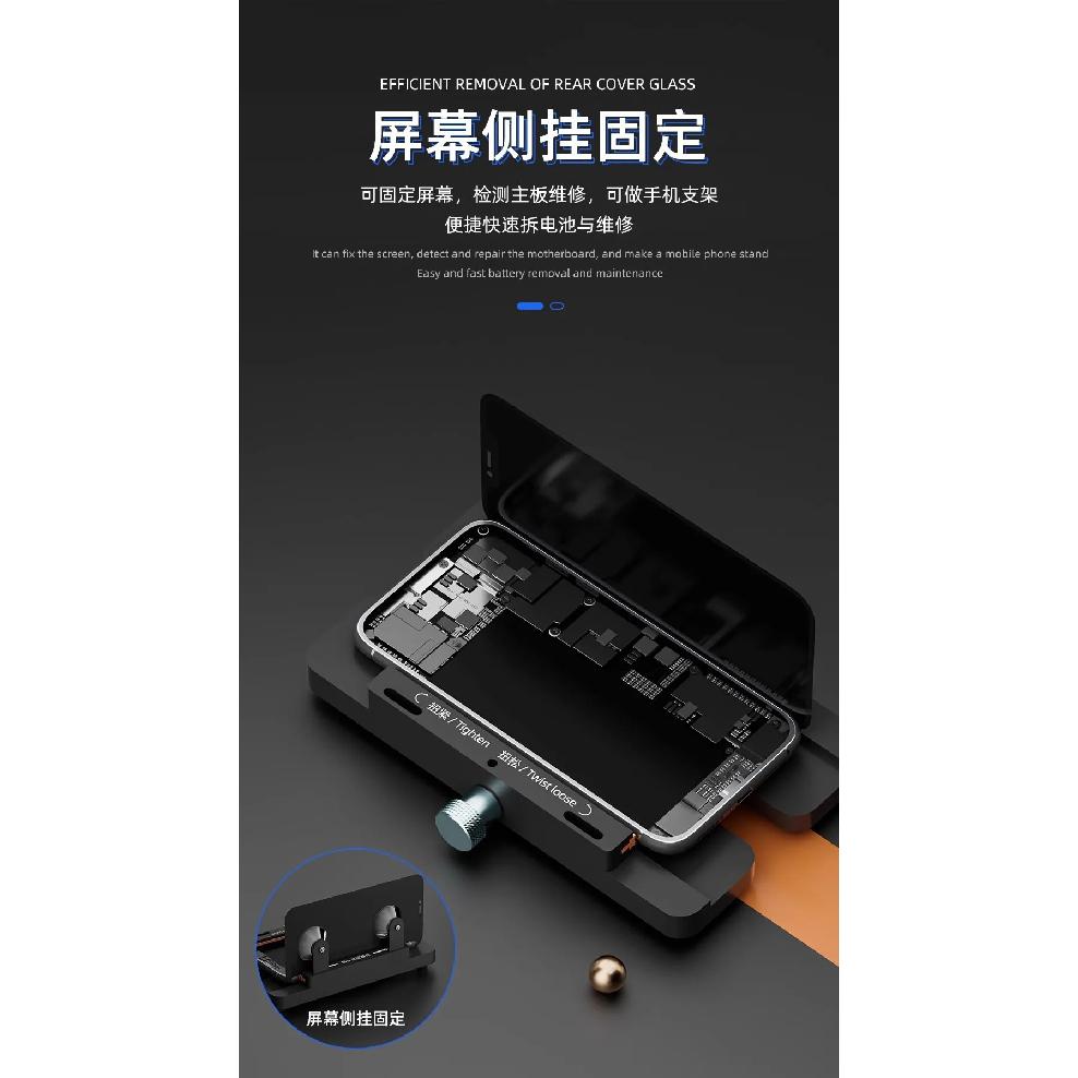Multifunctional Fixing Clamp Mobile Phone Side Hanging Fixture for Screen Back Cover Glass Replacement Pressure Holding Tool