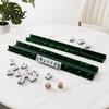Acrylic Mahjong Stand 1/4Pcs American Rack with Pusher Non-slip Mah Jongg Tile Holder Easy Arrange & Pusher Bar Accessories for Home Party