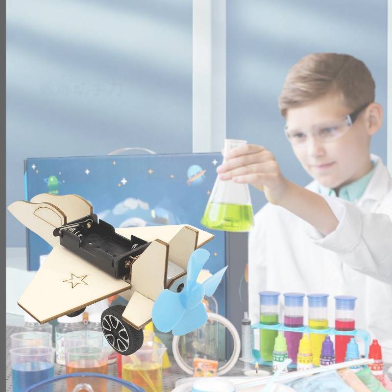 Fighter School Elementary Invention Experiment Materials Stem Education Puzzle