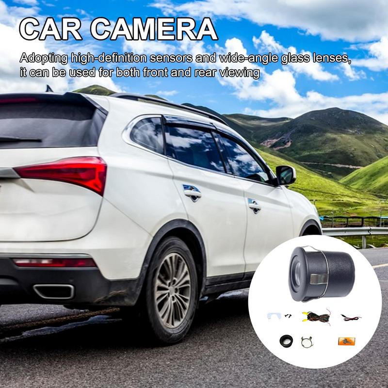 Flexible Rear View Backup Camera Reversing Parking Cameras Waterproof Reverse Camera 150-Degree Wide View LED Reverse Camera