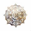Metall Wanddeko Toniges Mandala Cut Art für Hausbesitzer, Dekorateur, Eingangsbereich,