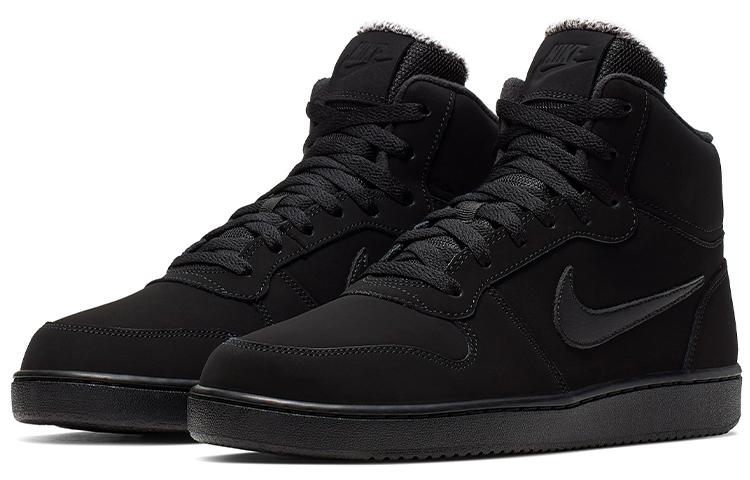 Nike Ebernon Mid Se Triple Black AQ8125-003