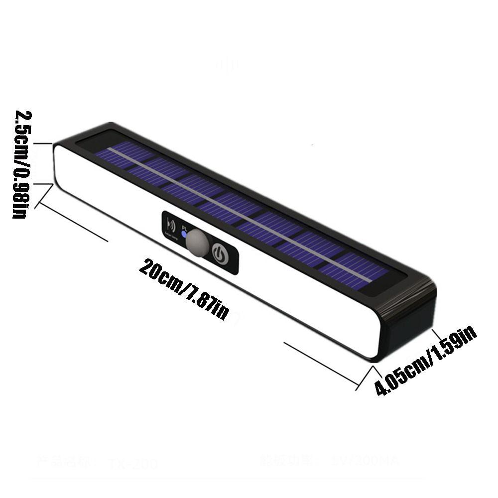 IP65 Clip Solar Lights Wireless Wall Hanging Light Porch Light Human Body Induction Light  Hallway