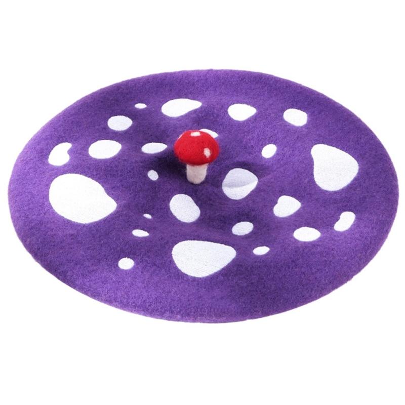 Модная шляпа шофера шерстяной берет кепка для девочек зимняя повседневная головной убор