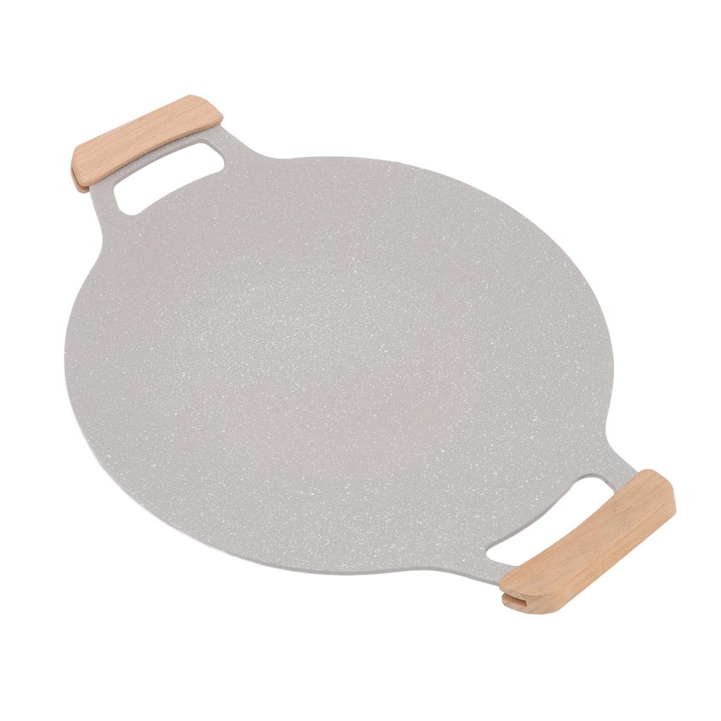 Indoor Outdoor Korean Grill Pan Nonstick Aluminum BBQ Grill Plate with Handles for Gas Stovetop