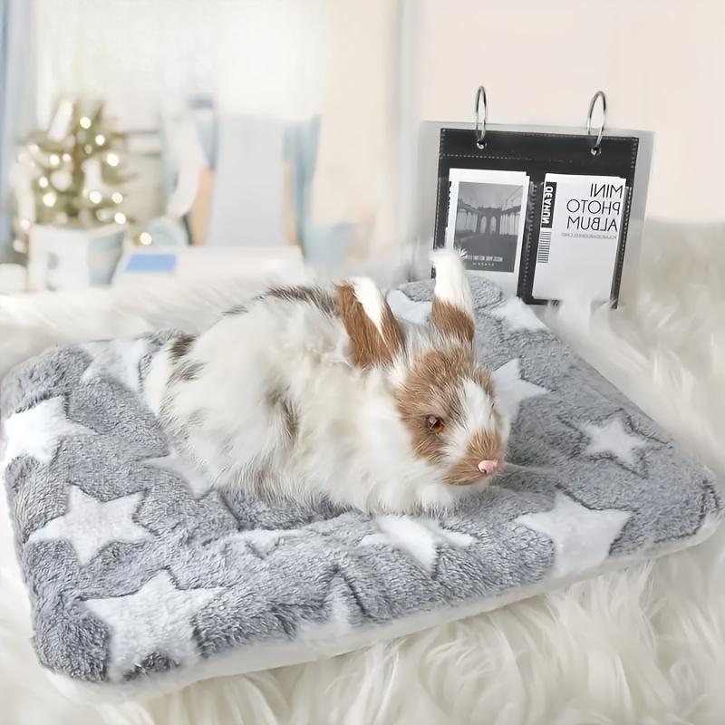 Appker 1 pieza Cómoda Alfombrilla de Felpa para Mascotas, Universal Para Todas las Estaciones, Lavable a Máquina, Se Puede Usar Como Funda o Cojín, Adecuada Para Mascotas Pequeñas