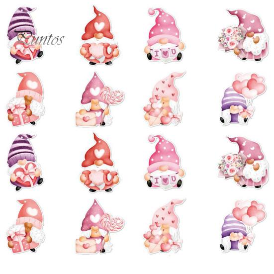 

16 шт., украшения ко Дню святого Валентина, яркий дизайн гнома, создают романтическую атмосферу, подвесные украшения, подвески 16pcs