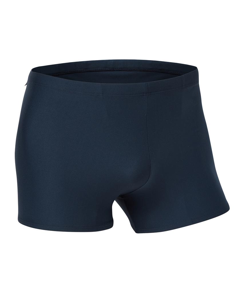 Laelliseupocheu [Osmq710 Nvy] Solid Square Men'S Swimsuit Navy