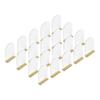20PCS Gold Table Numbers Acrylic Party Table Numbers Wedding Table Numbers Sign 10*3*15cm