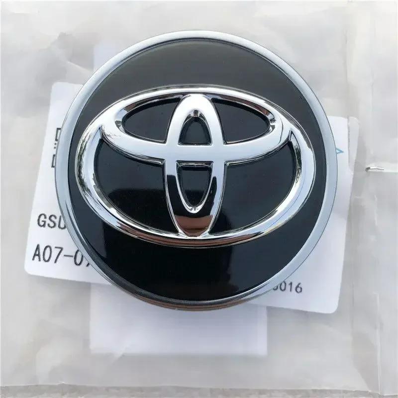 4pcs 62mm Car Styling Wheel Hub Center Caps Rim Cover Badge For Toyota Corolla Yaris CHR Rav4 Highlander Avalvn Camry accessory