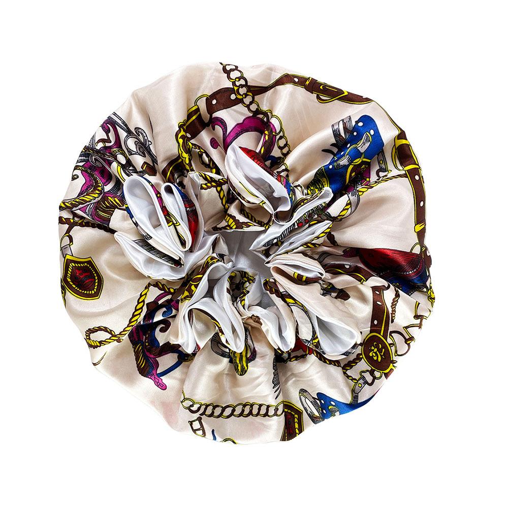 

1 шт. Повседневный головной убор/шляпа из полиэстера с растительным принтом, подходит для дома и повседневной носки, на все сезоны