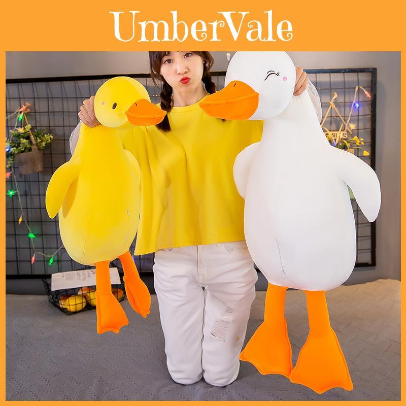 Premium Material Yellow/white Duck Goose Plush Stuffed Toy Softest Feel Guaranteed!