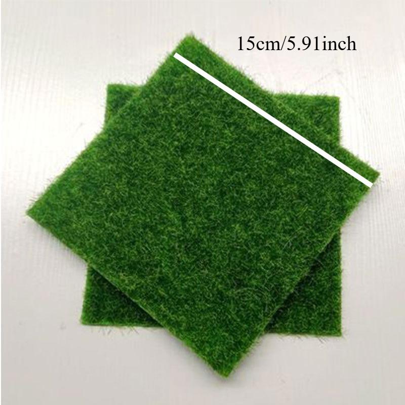Mușchi Fals Mini Iarbă Artificială de Gazon Terarii Bonsai Miniaturi DIY Accesorii de Decorare a Casei Living Ornament Grădină de Zâne