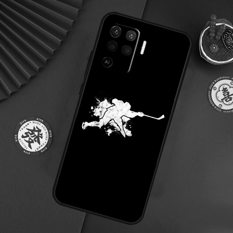 Ice Hockey Rink Sport Case For Oppo A15 A17 A57 A6 A5 Pro A54 A74 A94 A16 A76 A96 A40 A60 A80 A18 A38 A58 A78 A98