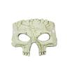 Party Props Halloween Mask Half Face Skeleton Mask Funny Halloween Skull Mask  Men