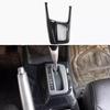 Carbon Fiber Inner Console Gear Shift Panel ABS For Honda Civic Manual 2012-2015