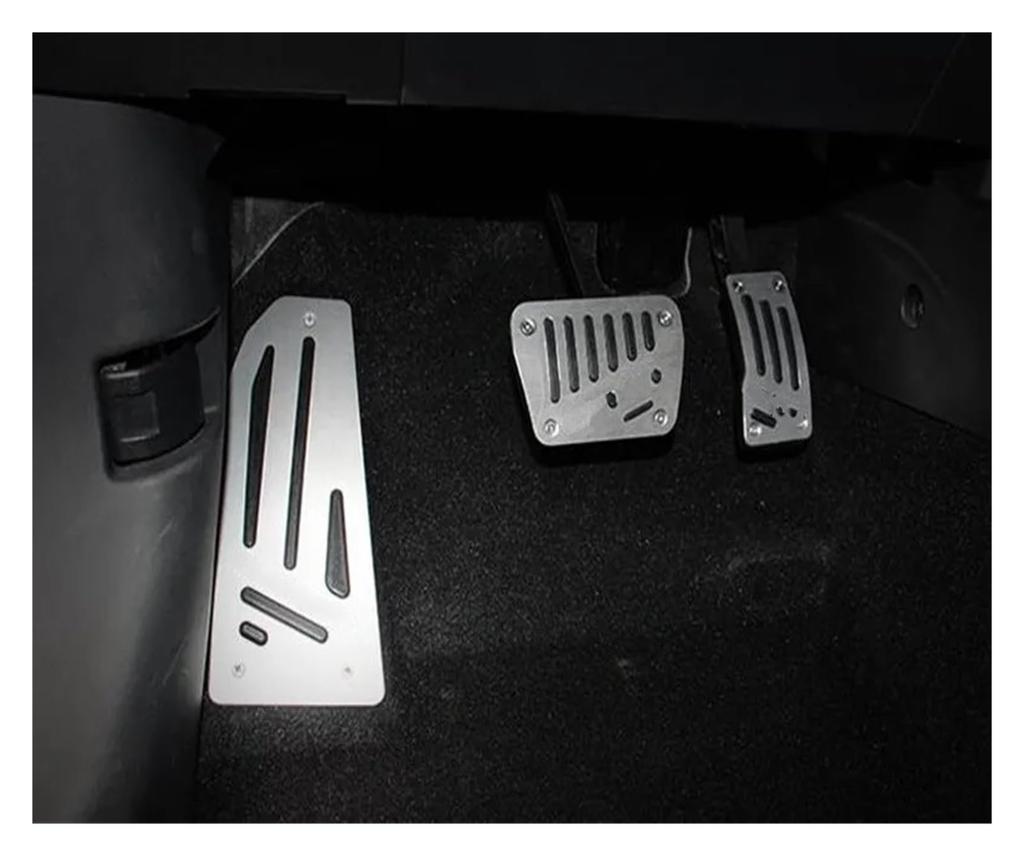 Car Pedals Car Gas Axle Pedals for Outlander 2012-2020, Auto Footrest, Brake Pedal Pedals for Car Pedal Set (3pcs MT)