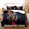 3D Print GEKKO VALORANT Bedding Set Single Twin Full Queen King Size Bed Set Adult Kid Bedroom Duvetcover Sets Anime Bed Sheet