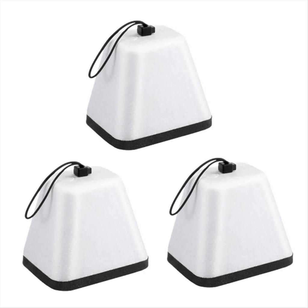 3Pieces Reusable Foam Faucet Covers Protects Against Freezing Lid Faucet Protectve Case Suitable for Outdoor Faucet Use