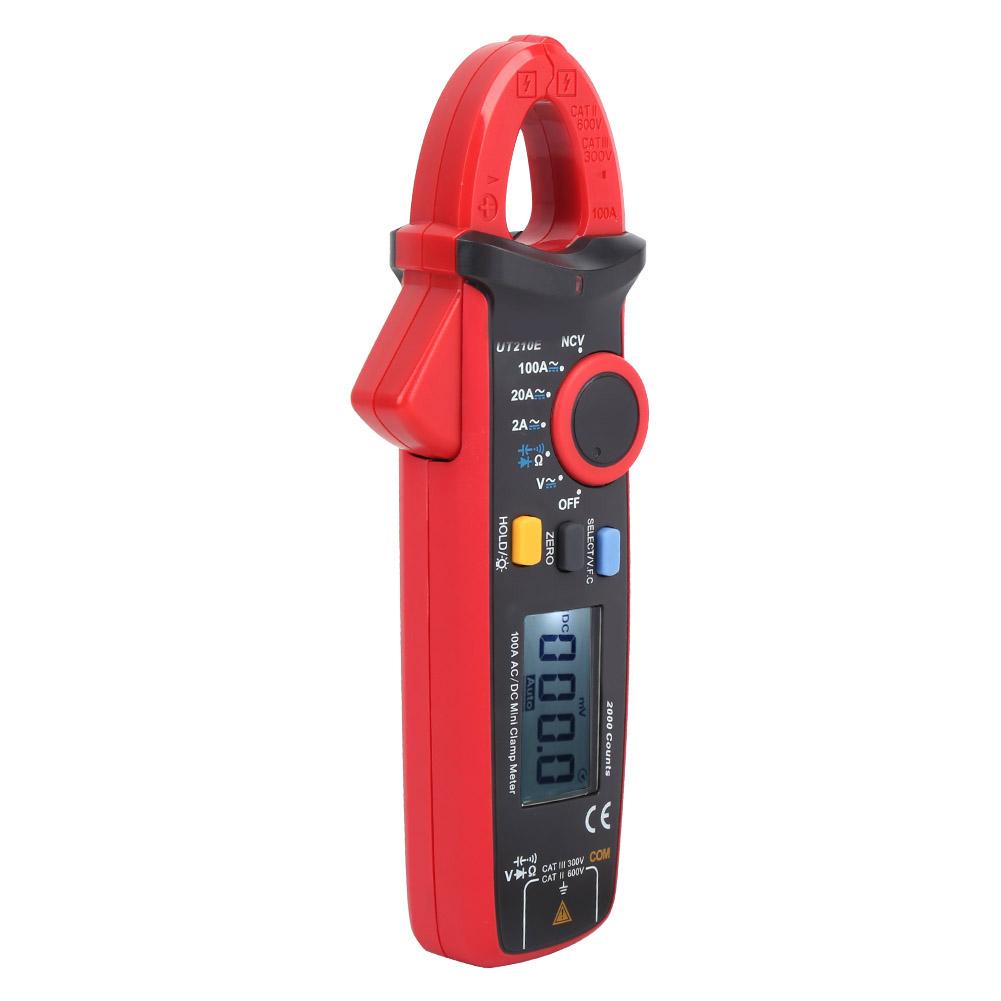 UT210E Handheld Digital Clamp Meter Multimeter Voltage Current Tester with VFC Function