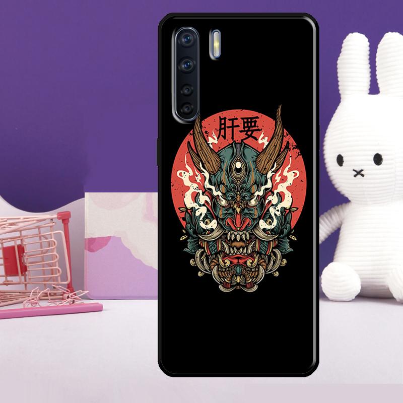 

Japanese Samurai Case For Oppo A60 A80 A40 A77 A57 A17 A74 A54 A94 A78 A98 A18 A38 A58 A96 A76 A16 A15 A5 Pro OPPO A79 5G