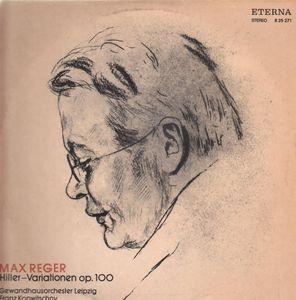 

LP Record MAX REGER GEWANDHAUSORCHESTER LEIP HillerVariationen Op.100 825271 ETERNA 1973 German Dem Classical Used