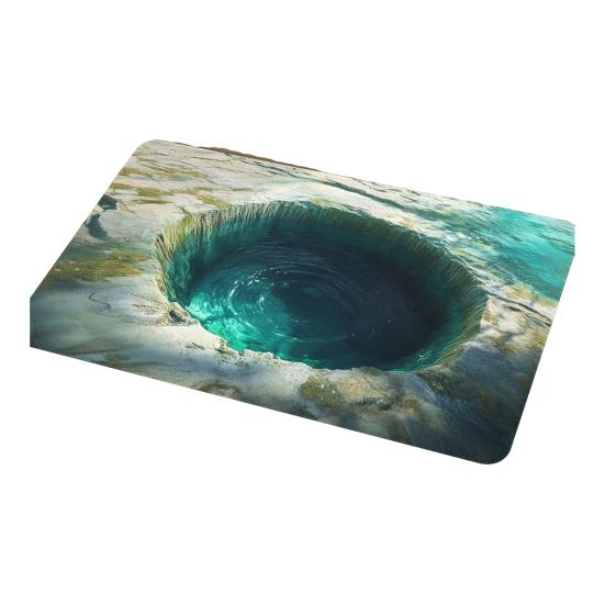 Floor Mat Anti-Skid Wear-Resistant Thick Material Home Rug Unique Pattern Design Easy to Clean Durable Doormat Home Decor