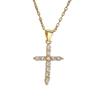 Unisex Classic Geometric Pendant Necklace: Color-Preserving Electroplated Copper with Micro-Inlaid Zircon
