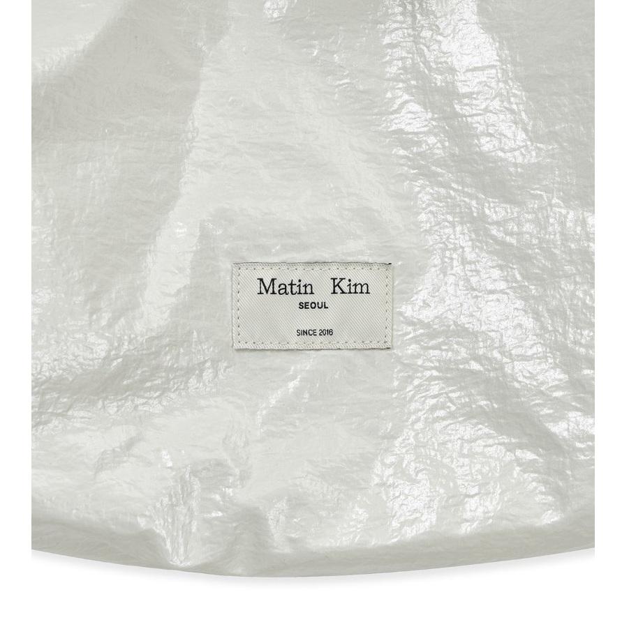 [Matin Kim] GLOSSY LIGHT TWO WAY BAG - 2 Colors (Ivory / Black)