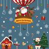 Merry Christmas Wall Stickers Window Glass Festival Wall Decals Santa Murals New Year Christmas Decorations for Home Decor