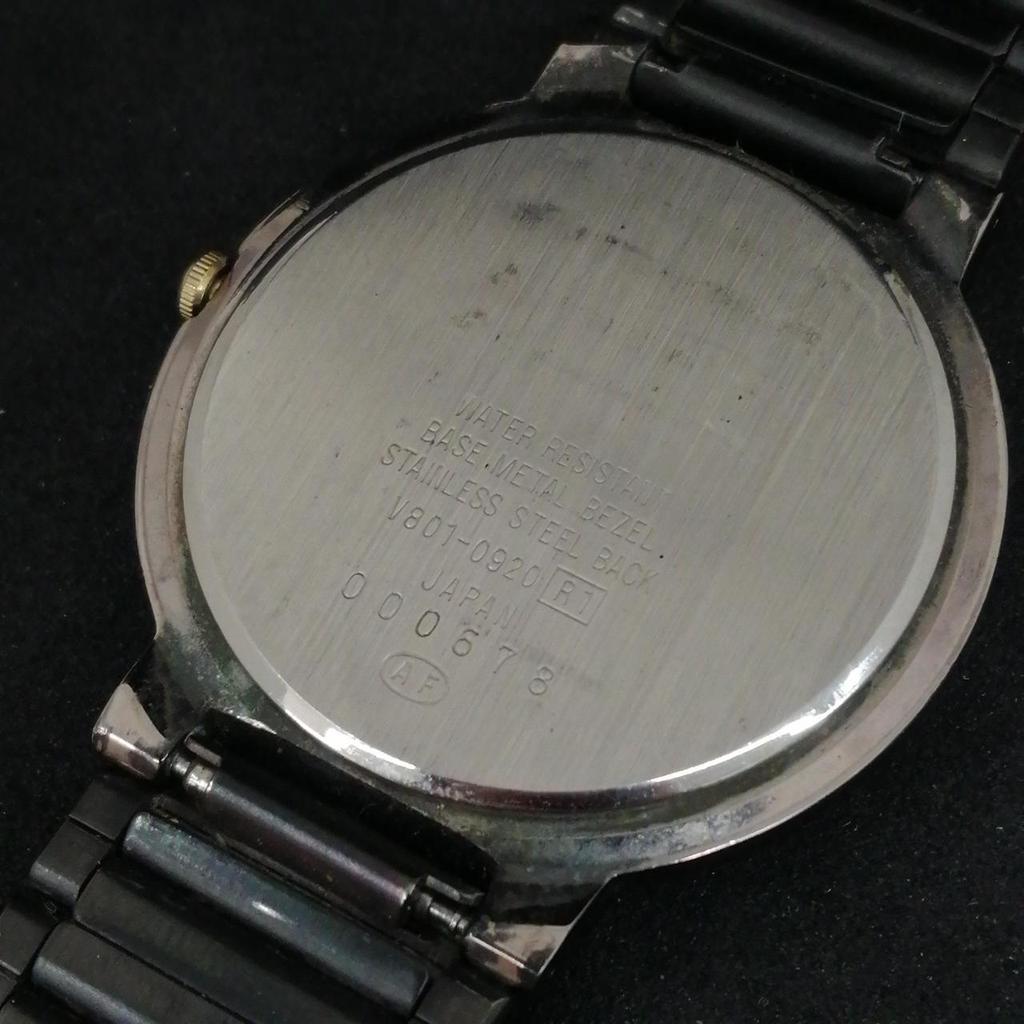 Used SEIKO V801-0920 Quartz Watch