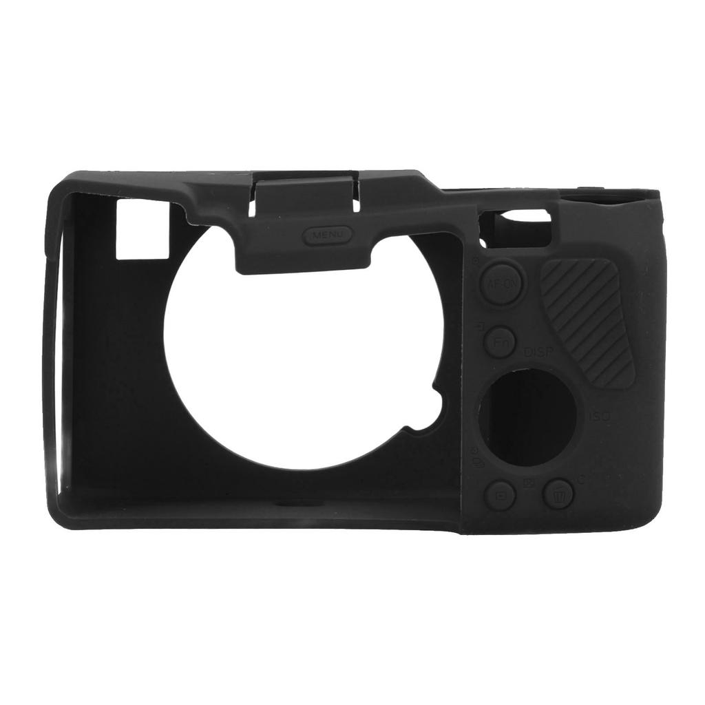 Camera Housing Case Soft Silicone Skin Housing Protective Cover for Sony A7C ProtectionBlack
