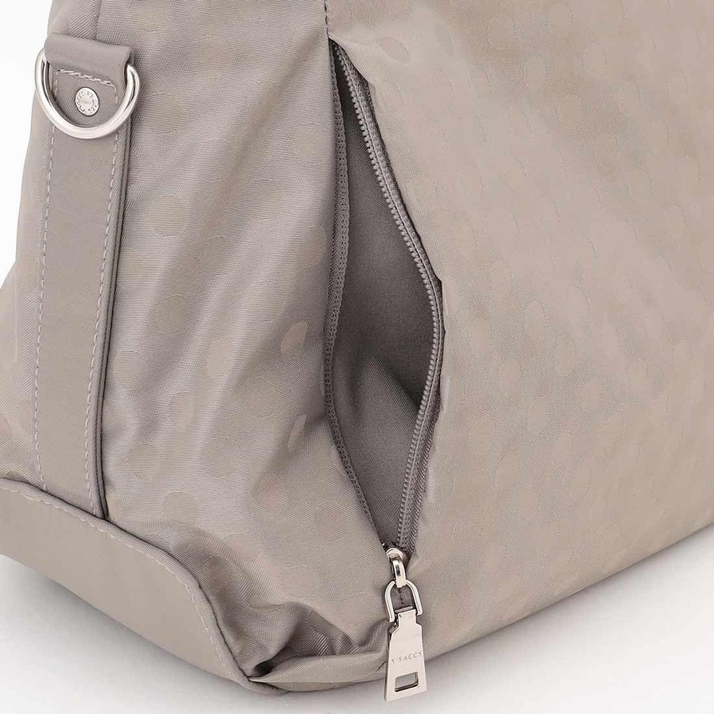 Tote bag vous et dot jacquard light gray [Isaac] 2-way tote, (12)