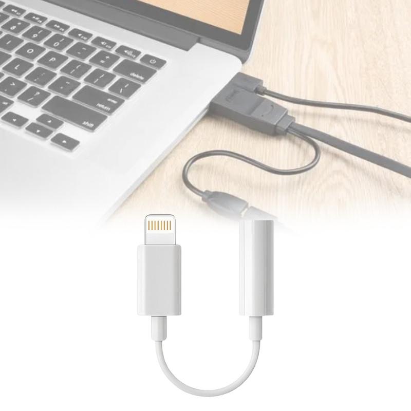 To Lightning 35mm Mobile Phone Headphone Jack Adapter Multi Supplies Functional