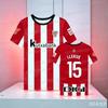 Spanish Style BILBAO Athletic Football 3D Printed Daily Football T-shirt Breathable Fashion Short FamilyMatching