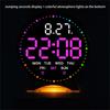 Alarm Clocks for Bedroom Digital Clock Night Light Digital Alarm Clock with Indoor Temperature Desk Clock for Bedroom