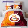 Galatasaray SK Pattern Bedding Home Decoration Birthday Gift ( 1 duvet cover + 2 pillowcase, without core),fan merchandise.