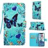Cute Mandala Flip Phone Case For Samsung Galaxy A01 A02 A02S A03S A04 A04S A05 A05S A10 A10S Wallet Card Slot Protect Cover D03D