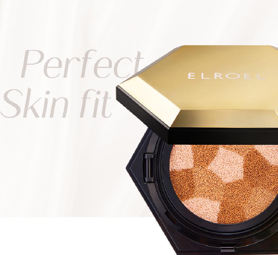 ELROEL Blending Cushion HD 25g  SPF 50+ PA+++ / Brightening, Moisturizing, Korean Cosmetics, Kbeauty